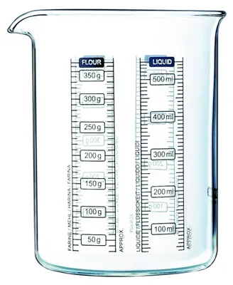 Obrázok produktu pre PYREX MEASURING JUG Sklenená nádoba "Pyrex® Kitchenlab Measuring Jug" LABBK50 500ml sklo