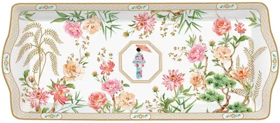 Image de Assiette de service en porcelaine Jardins D'Orient