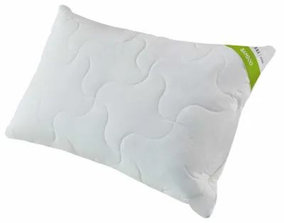 Produktbild von Kissen, Kopfkissen 50x70 BAMBOO ECO Senna Home, natur, antiallergisch, weiß