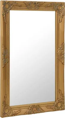 Produktbild von vidaXL Nástěnné zrcadlo v barokním stylu 50 x 80 cm zlaté