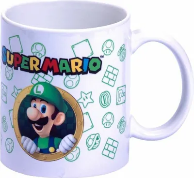 Immagine prodotto di Nintendo Super Mario Bros Kubek i Skarbonka Luigi Premium Set