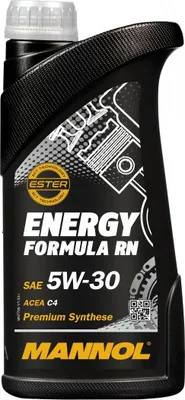 Obrázok produktu pre MANNOL Motorový olej 7706 Energy Formula RN 5W-30 - 1L