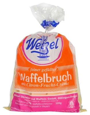 Produktbild von Wetzel Waffelbruch mit Citron-Frucht-Crème 300g