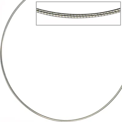 Produktbild von JOBO Halsreif Edelstahl 1,0 mm 42 cm