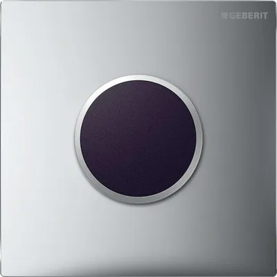 Produktbild von Geberit Urinalsteuerung mit elektronischer Spülauslösung, Netzbetrieb, Abdeckplatte Typ 10, 116.025.KH.1
