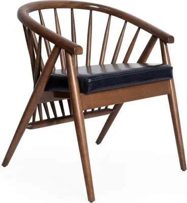 Image de Chaises Salon Salle à manger Fauteuil en bois avec accoudoirs Salle à manger Meubles