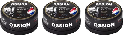 Produktbild von Ossion Barber Line Hair Styling Wax Extra Strong 3x150 ml