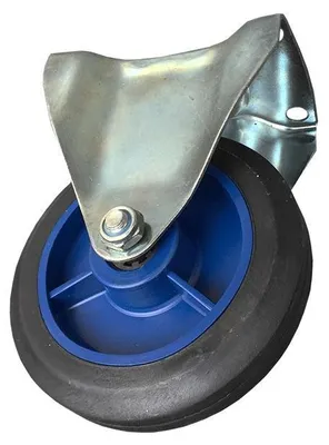 Produktbild von Gummirollen Gummiräder Gummirad Transportrollen 130 mm