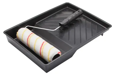Obrázok produktu pre Sada valčekov na farby (225 mm) vhodná pre domácich majstrov, určená na použitie s disperznými farbami
