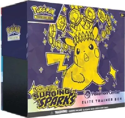Image de Pokemon Surging Sparks Pokemon Center Elite Trainer Box