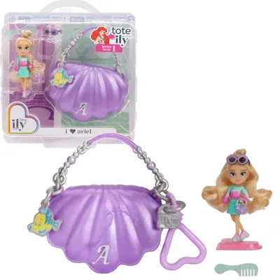 Produktbild von Disney ILY 4ever fashion mini doll mit Arielle Motiv und Zubehör