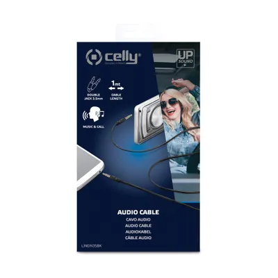 Immagine prodotto di Celly LINEIN35BK cavo audio 3.5mm Nero