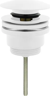 Produktbild von 5/4" Universal Klick-Klack Waschtischstöpsel, weiß
