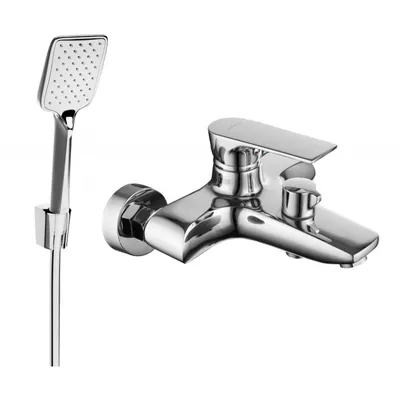 Obrázok produktu pre Mexen Axel R62 vaňová batéria so sprchovacím setom, chrómová - 7383R62-00