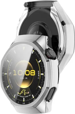 Produktbild von Schutzhülle für Huawei Watch GT6 Pro 46 mm, Bizon Case Watch Felipe, Silbern