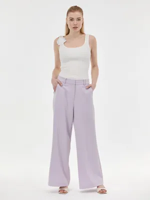 Produktbild von Orsay Hellviolette, weit geschnittene Damenhose 38