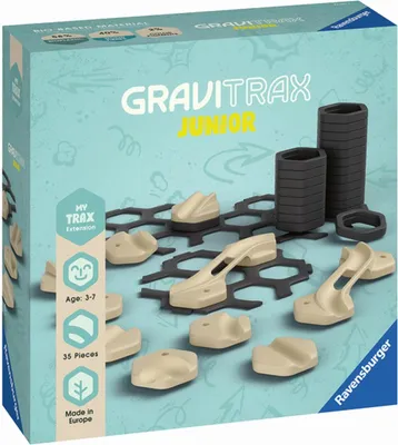 Zdjęcie produktu dla Ravensburger GraviTrax Junior Extension Trax Zubehr fr Aktiv-/Fertigkeiten-Spielzeuge (27401)