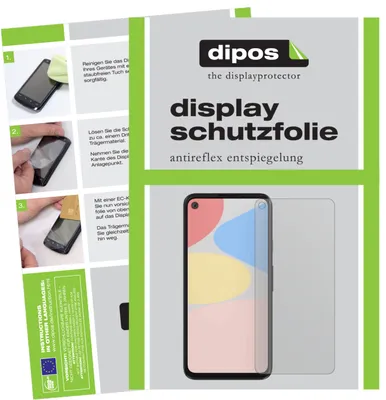Obrázok produktu pre 2x ochranná fólia na displej pre Google Pixel 4a 5G matná ochranná fólia na displej dipos