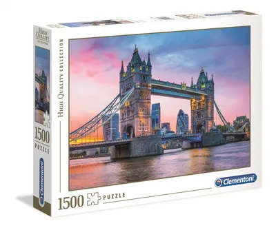 Produktbild von Clementoni High Quality Collection - 1500 Teile Puzzle - Sonnenuntergang über der Tower Bridge