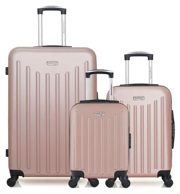 Produktbild von AMERICAN TRAVEL – 3ER-SET – Großes Reisegepäck, Handgepäck und Handgepäck XXS BROOKLYN