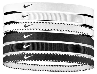 Produktbild von Nike Accessories Flex Classic Stirnband 6 Einheiten Weiß,Schwarz Weiß,Schwarz One Size