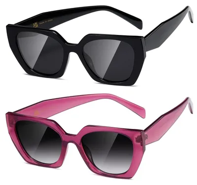 Produktbild von Oversized Retro Sonnenbrille für Männer und Frauen mit Verlaufsgläsern