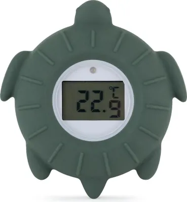 Obrázek produktu pro PETITE&MARS Teploměr silikonový digitální  Turtle Terry Misty Green 0m+