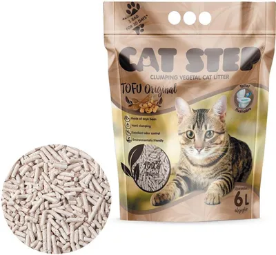 Produktbild von Katze Step Tofu Original 2,7 kg