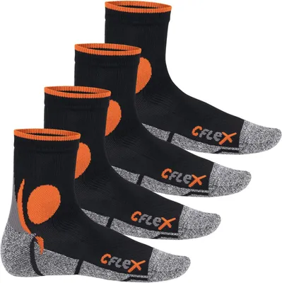 Produktbild von Laufsocken im 4er-Set, geeignet für Damen und Herren