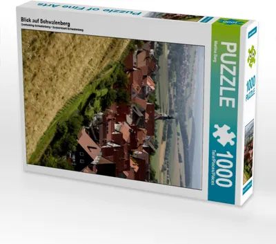 Produktbild von Calvendo Blick auf Schwalenberg 1000 Teile Puzzle hoch 480x640mm, Berg Martina; 7386146