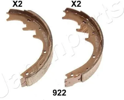 Produktbild von JAPANPARTS Bremsbackensatz Trommelbremse Hinten für JEEP CHEROKEE (KJ) GF-922AF