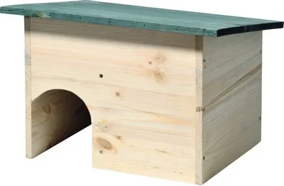 Produktbild von Igelhaus mit Schleuse wetterfest 34,5x24x27 cm