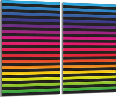 Produktbild von Glasschutzplatte für den Herd 2x30x52 Bunt