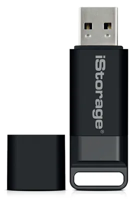 Produktbild von iStorage USB-Stick datAshur BT schwarz 64 GB