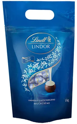 Produktbild von Lindt Lindor Kugeln Vollmilch Milchcrème 1kg