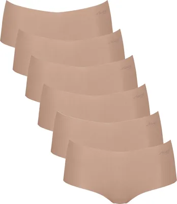 Produktbild von sloggi 6er Pack ZERO Modal 2.0 Short Slip Kein Abzeichnen unter Kleidung, Leichtes und weiches Material, Höchster Tragekomfort