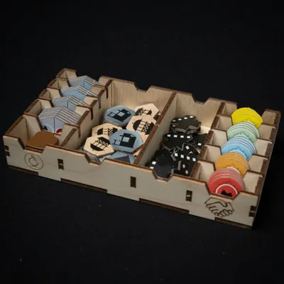 Produktbild von Laserox Insert für Arche Nova Wasserwelten - Organizer (+)