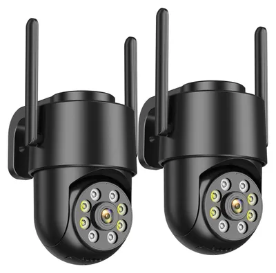 Immagine prodotto di Telecamera Wi-Fi 2K per uso interno ed esterno, telecamera di sorveglianza con visione notturna, audio bidirezionale e grado di protezione IP66