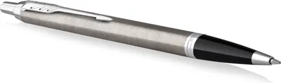 Produktbild von Parker IM Kugelschreiber | Edelstahl mit Chrom-Zierteilen | mittlere Spitze mit blauer Tinte | Geschenkbox | Geschenkbox