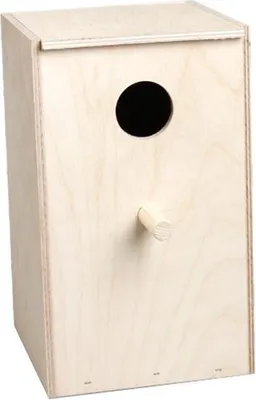 Produktbild von Flamingo Nistkasten Sittiche horizontal, Maße: 15 x 15,5 x 25 cm