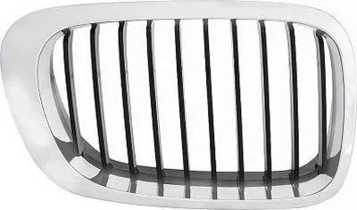 Produktbild von DIEDERICHS 1214240 Kühlergrill Frontgrill für BMW 3 Coupe (E46) Rechts Chrom/Schwarz