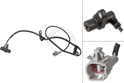 Produktbild von A.B.S. ABS Sensor Raddrehzahl für TOYOTA PRIUS Liftback (NHW20) 31645
