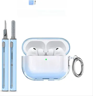 Produktbild von INF TPU Schutzhülle für Apple AirPods Pro 3 - Kratzfest, Staubdicht, Waschbar Blau