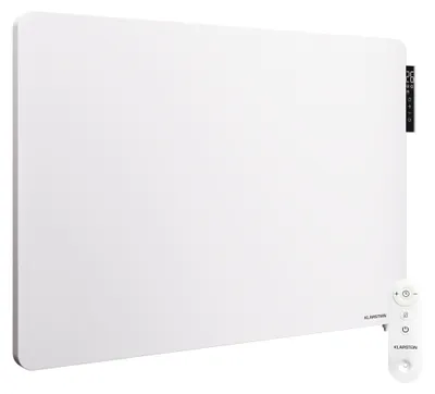 Obrázok produktu pre Klarstein infračervený ohrievač s termostatom, elektrický ohrievač 650 W, inteligentný domáci infračervený ohrievač pre montáž na stenu, IR s ovládaním pomocou aplikácie a detekciou otvoreného okna, účinný ohrievač do vlhkých miestností, bez tvorby CO2