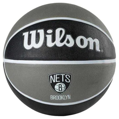 Obrázok produktu pre Wilson - basketbalová lopta „Brooklyn Nets“, NBA PP9353 (7) (čierna/sivá)