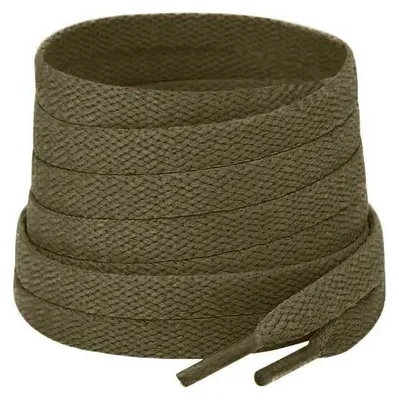 schnuersenkel sneaker gruen oliv