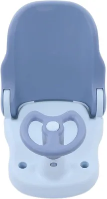 Productafbeelding van Verstelbaar babybadzitje met antislip voor badkuip en douchestoel, van veilig PP-materiaal, 1 stuk (blauw)