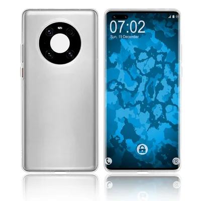 Produktbild von PhoneNatic Case kompatibel mit Huawei Mate 40 - Crystal Clear Silikon Hülle transparent Cover