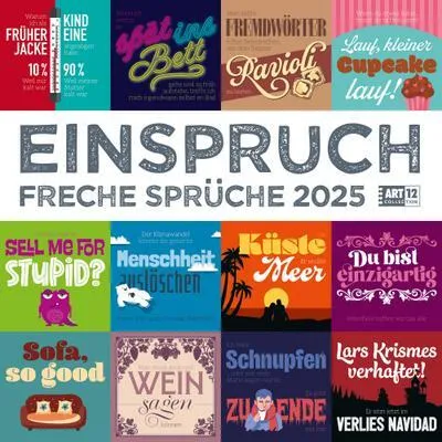 Produktbild von Einspruch Kalender 2025 - 30x30