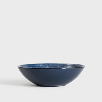 Obrázok produktu pre HOMLA INDIE hlboký tanier námornícka modrá 18 cm